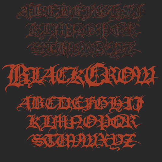 Black Crow Font