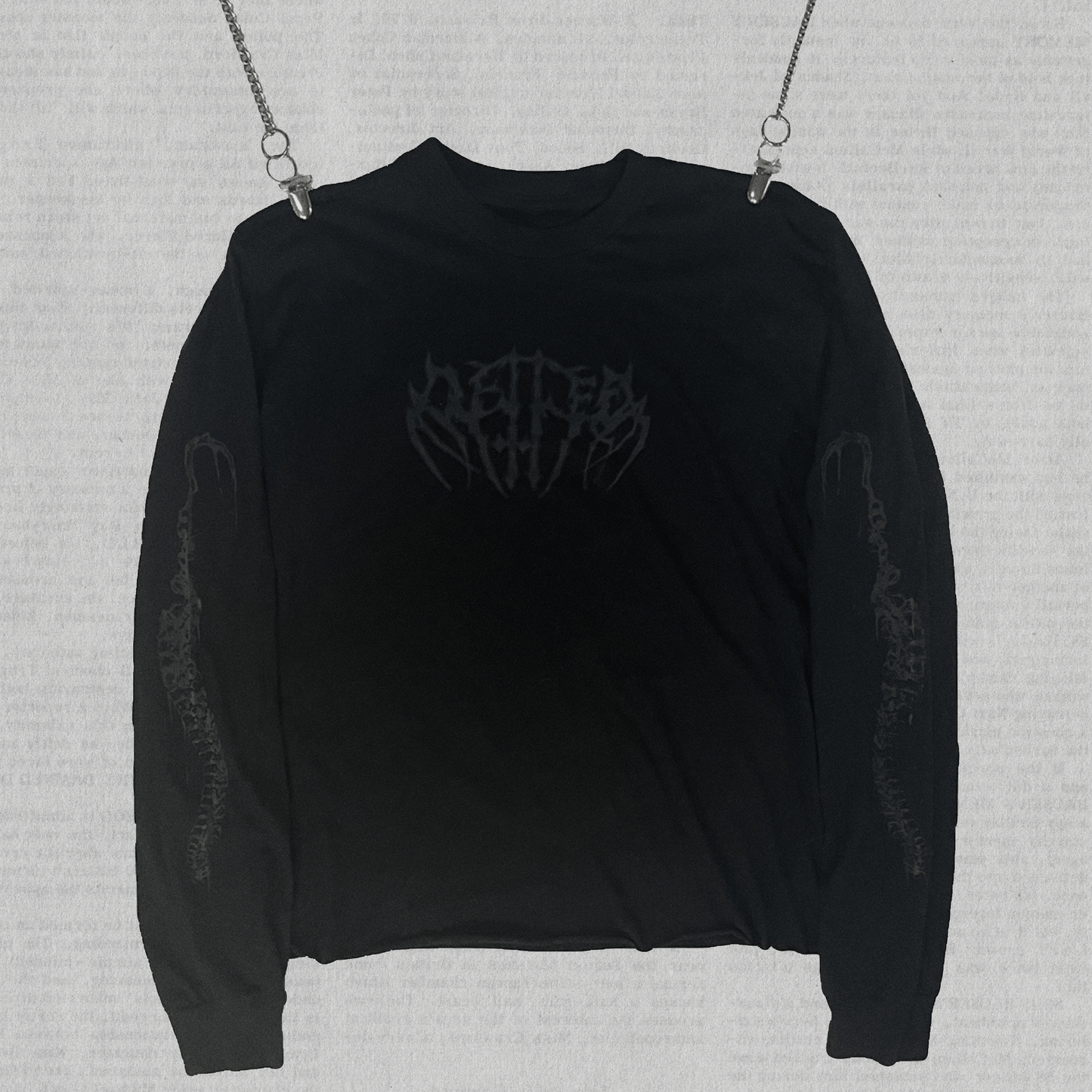 Silence Stitched In Flesh Longsleeve